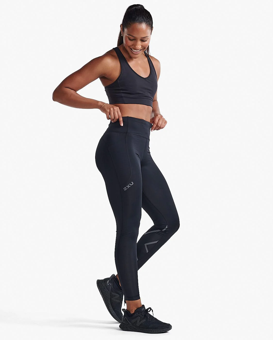 2XU Women's Aero Hi-Rise Comp Tights WA7246B - Image 5