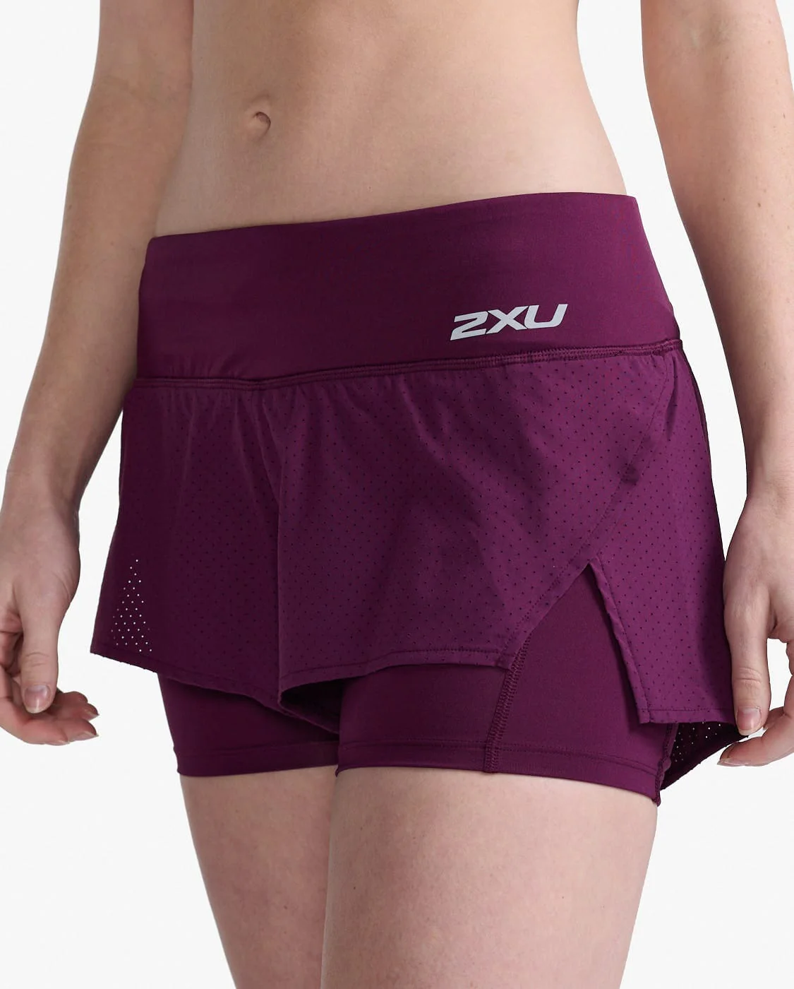 2XU Women's Aero 2-in-1 4" Inch Shorts WR6861B - Image 5