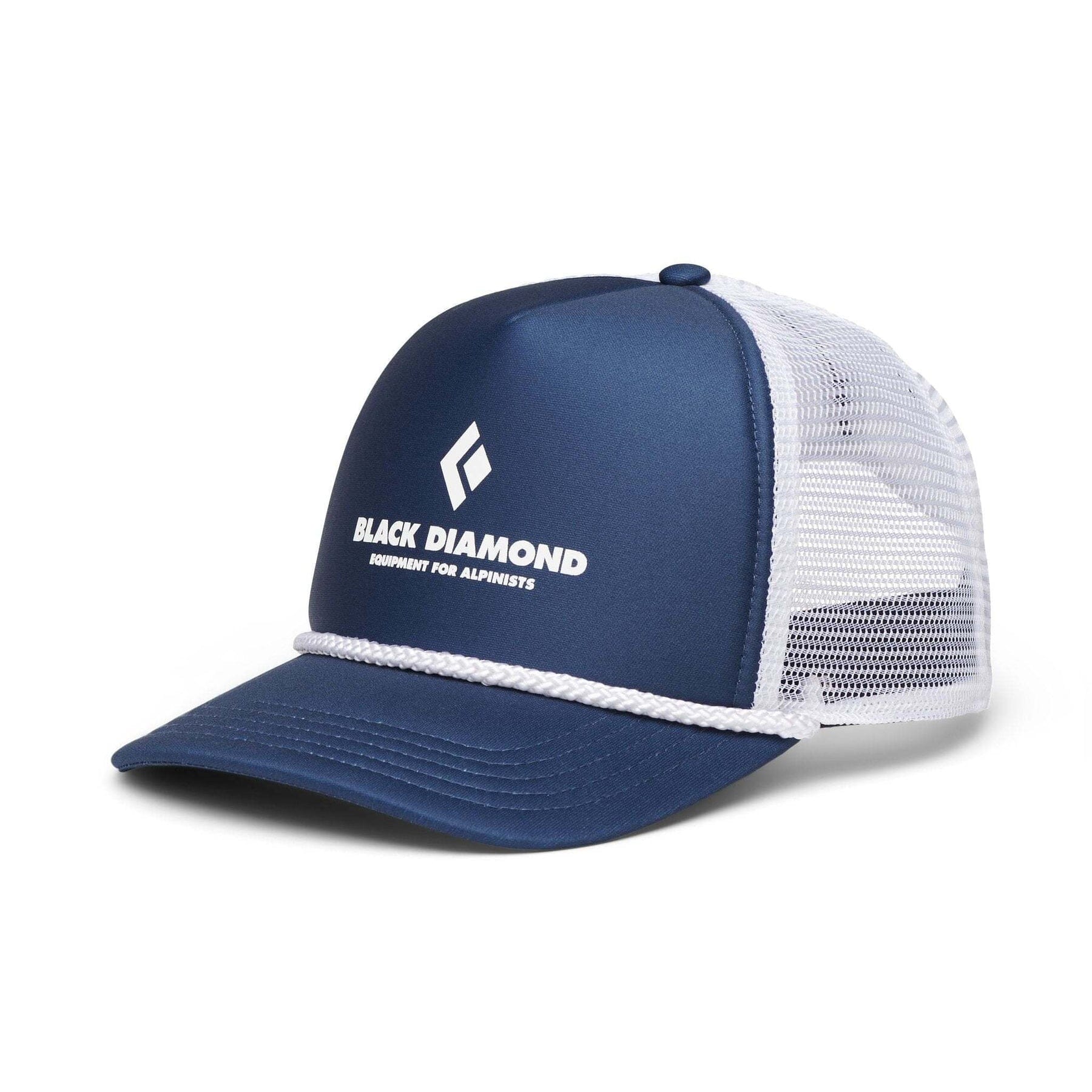 Black Diamond Flat Bill Trucker Hat - Image 2