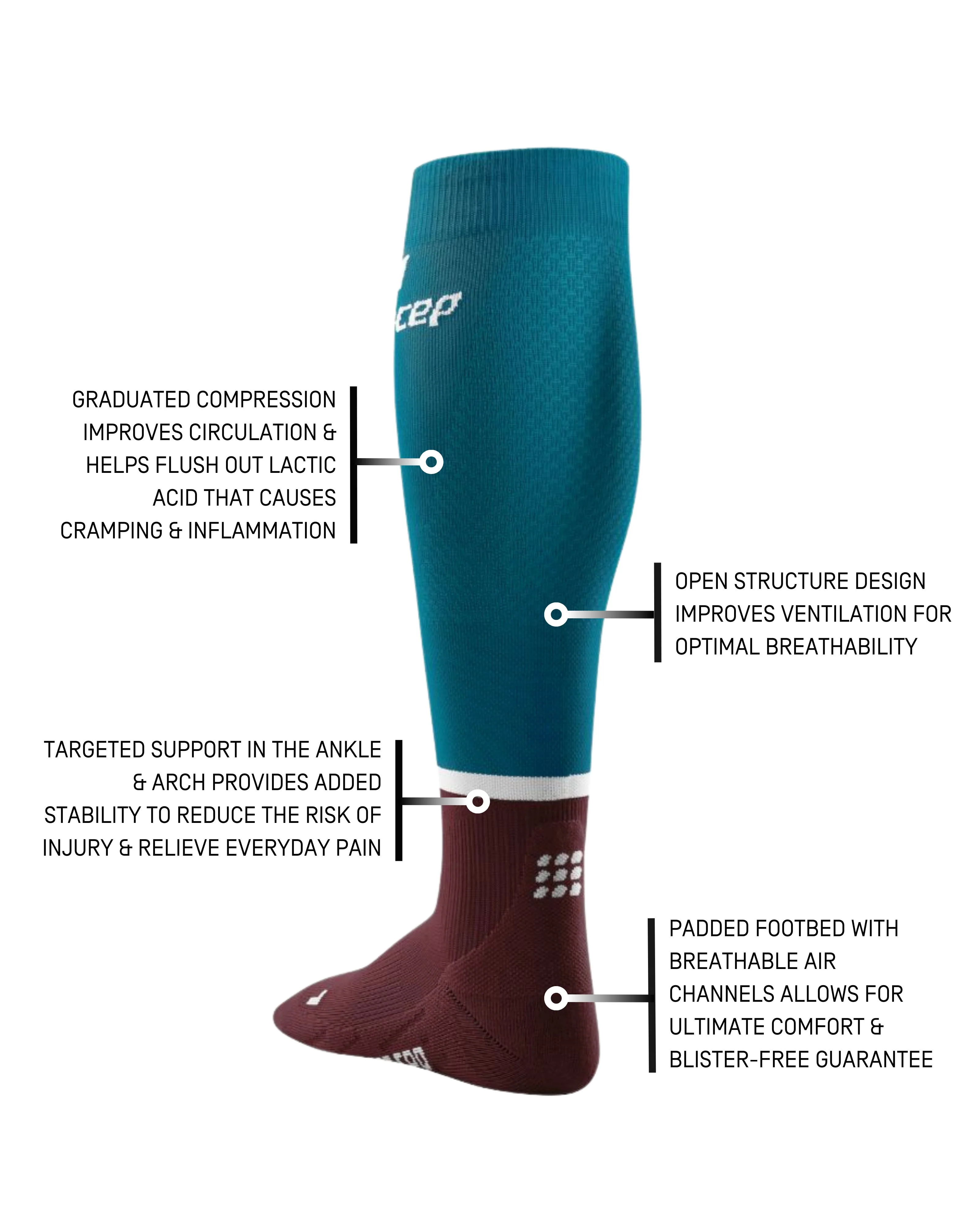 CEP The Run Compression Tall Socks 4.0, Men - Image 5
