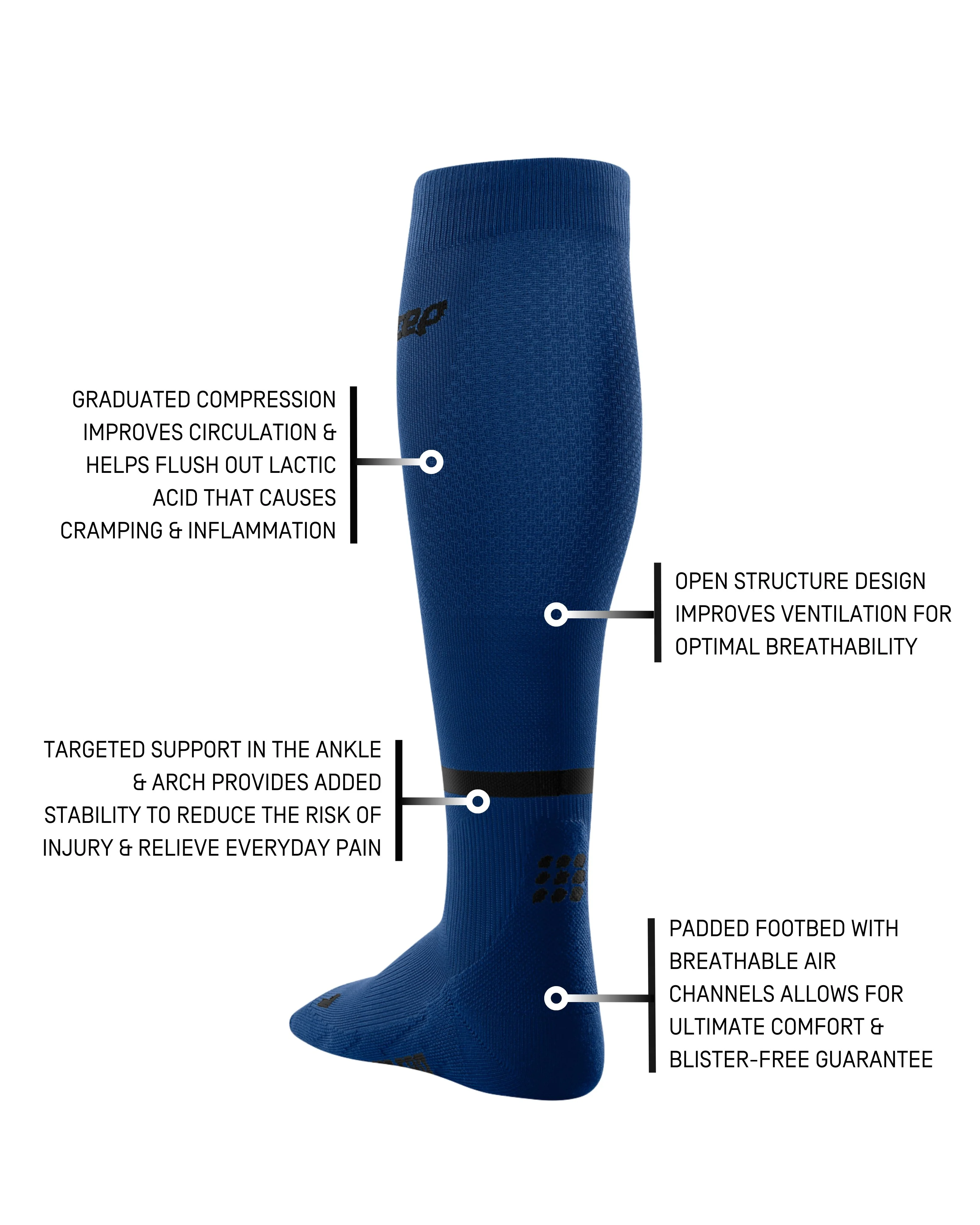 CEP The Run Compression Tall Socks 4.0, Women - Image 36