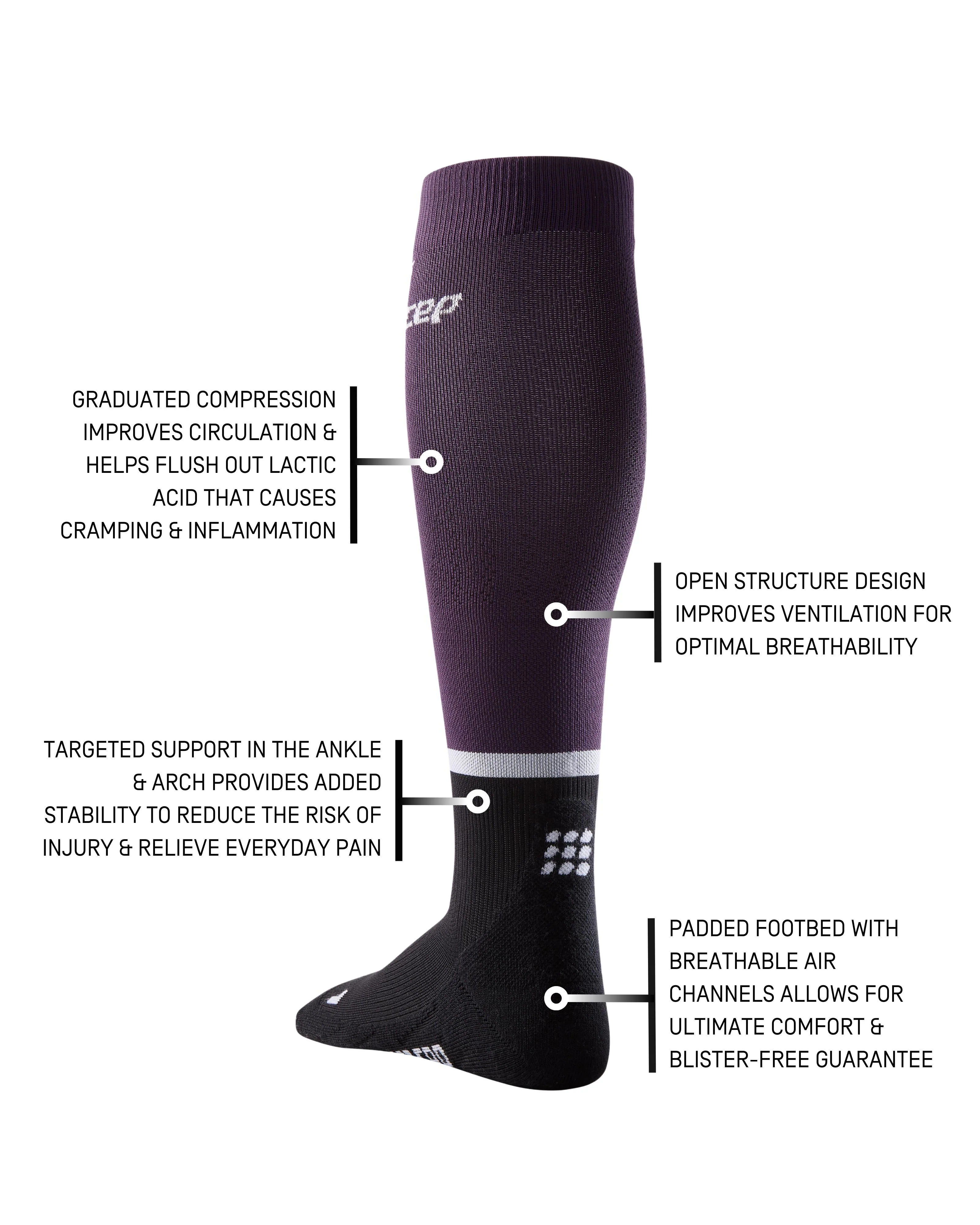 CEP The Run Compression Tall Socks 4.0, Women - Image 66
