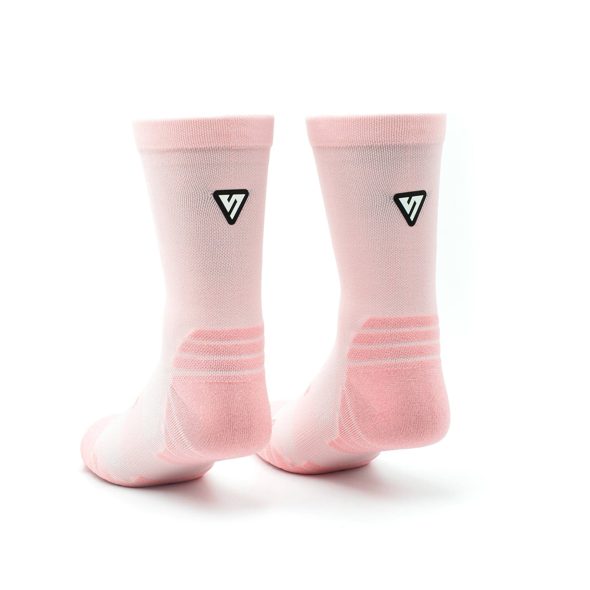 Versus Classic Pastel Pink Active Crew Tab Socks - Image 4