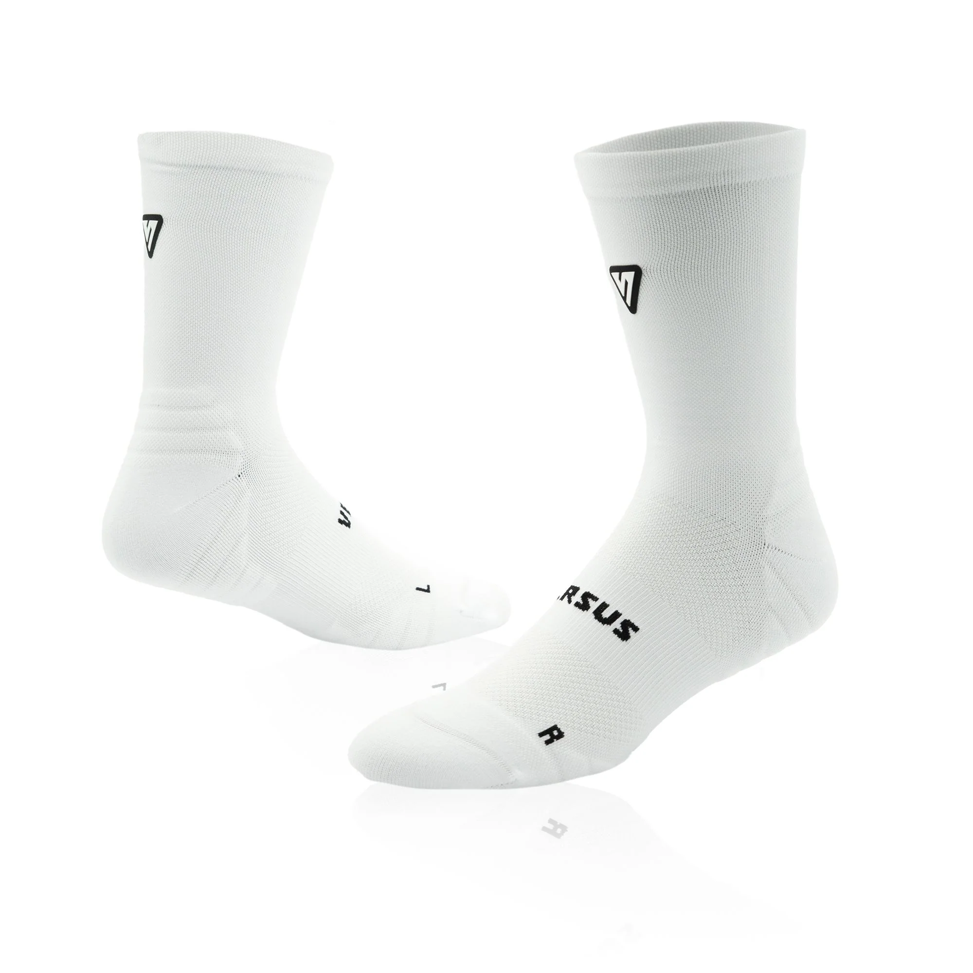 Versus Classic White Active Crew Tab Socks