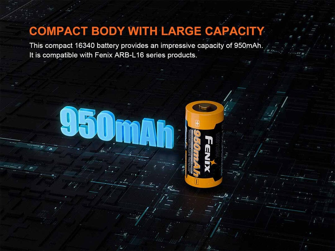 Fenix ARB-L16-950P Rechargeable Battery - Image 2