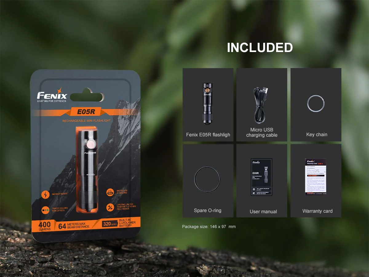 Fenix E05R Keychain Flashlight - Image 16