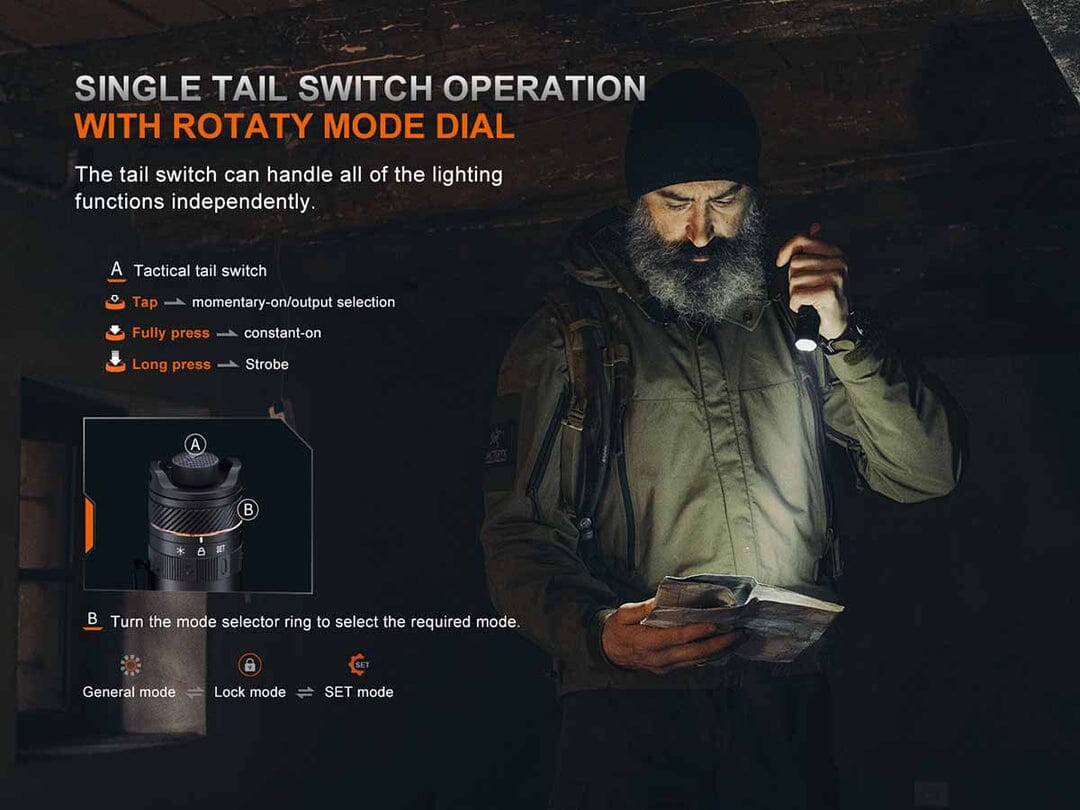 Fenix PD45R ACE Flashlight - Image 8