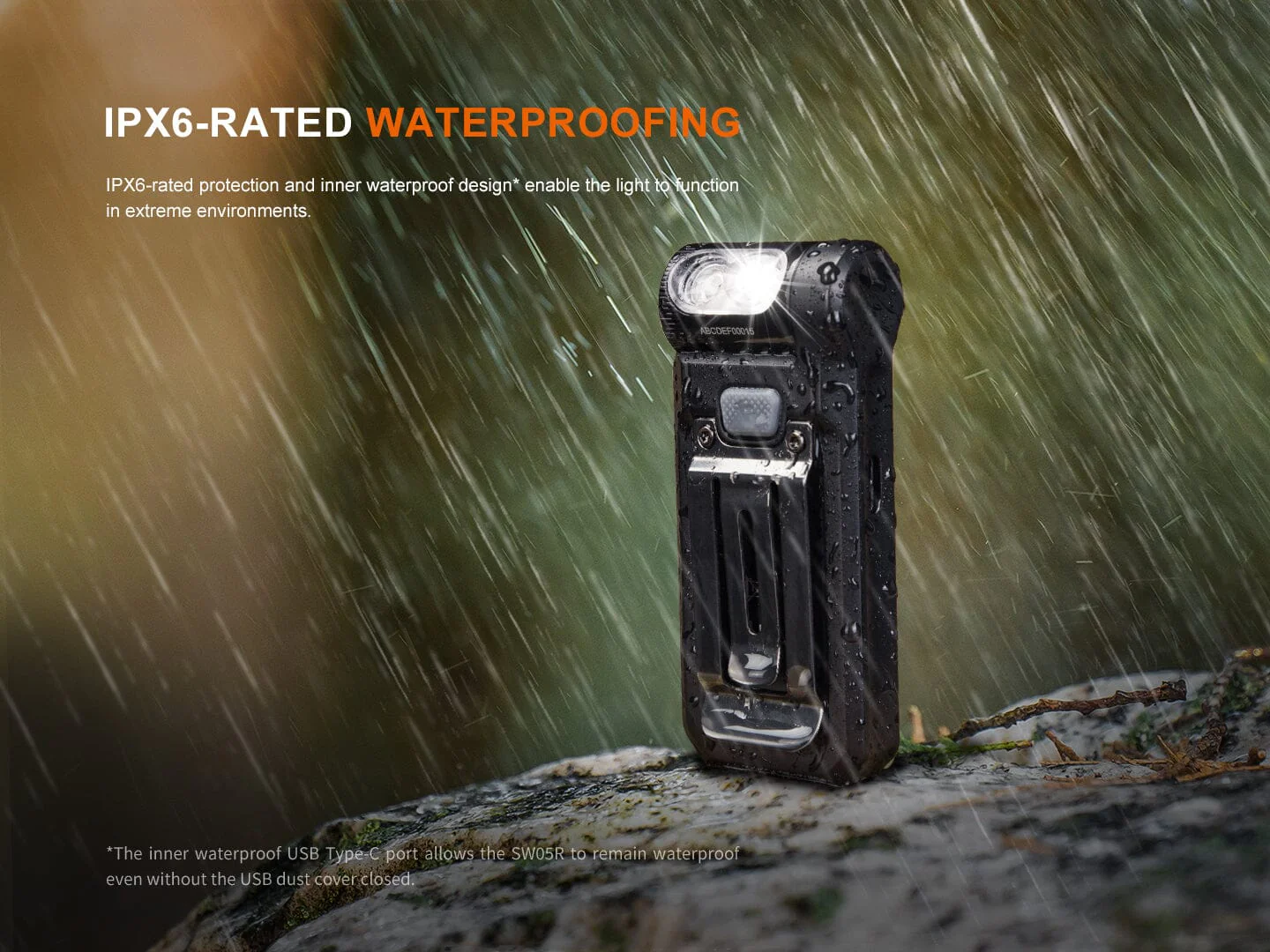 Fenix SW05R-UV Clip On Flashlight with UV Light - Image 18