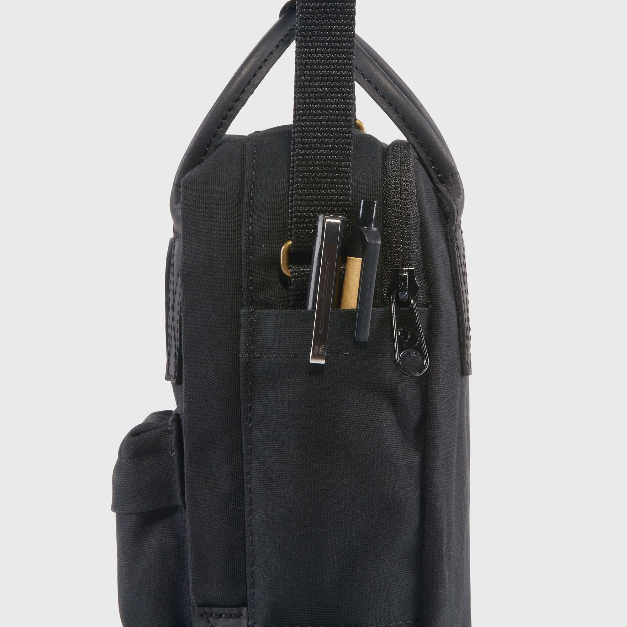 Fjallraven Kanken No. 2 Black Sling Messenger Bag - Image 12