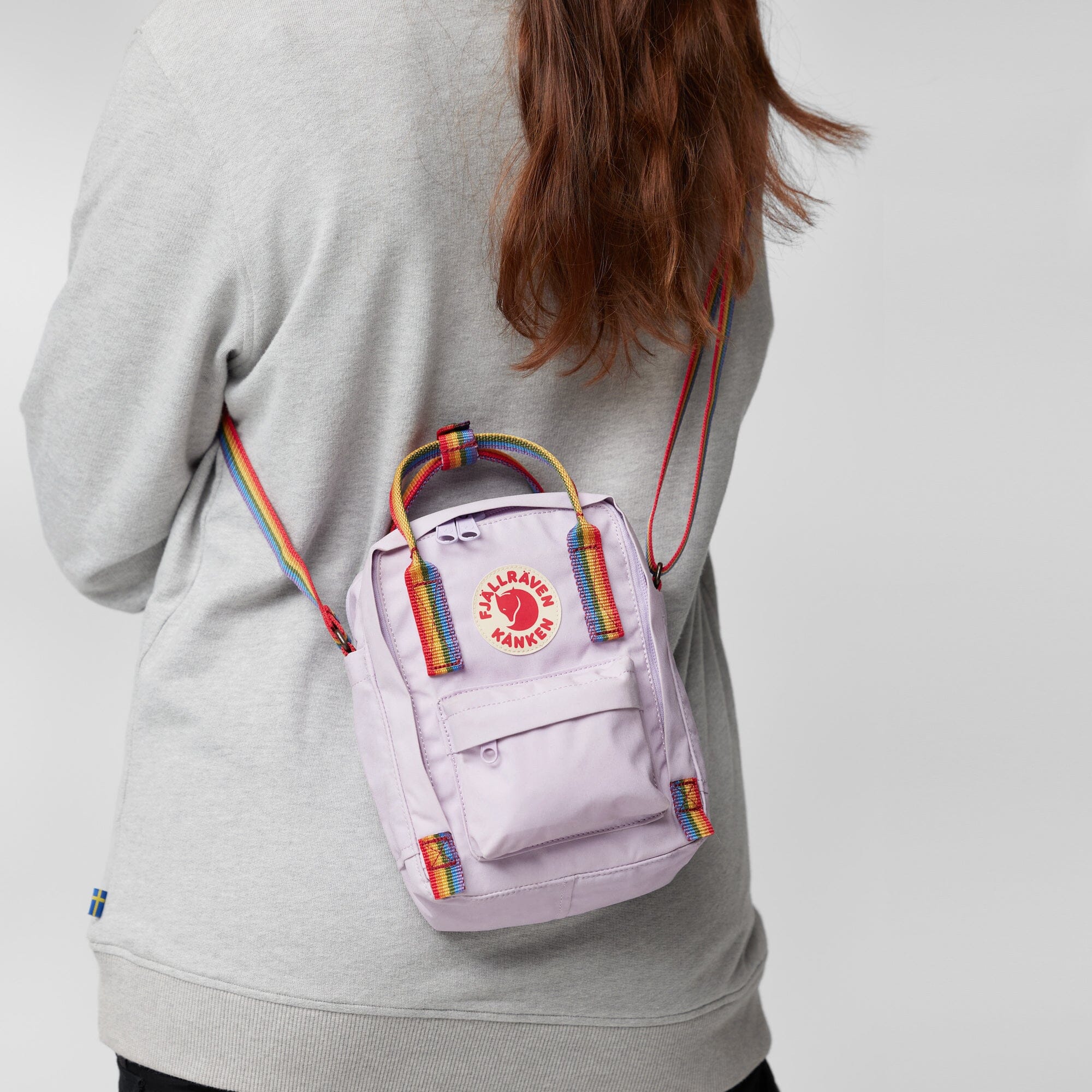 Fjallraven Kanken Rainbow Sling Messenger Bag - Image 4