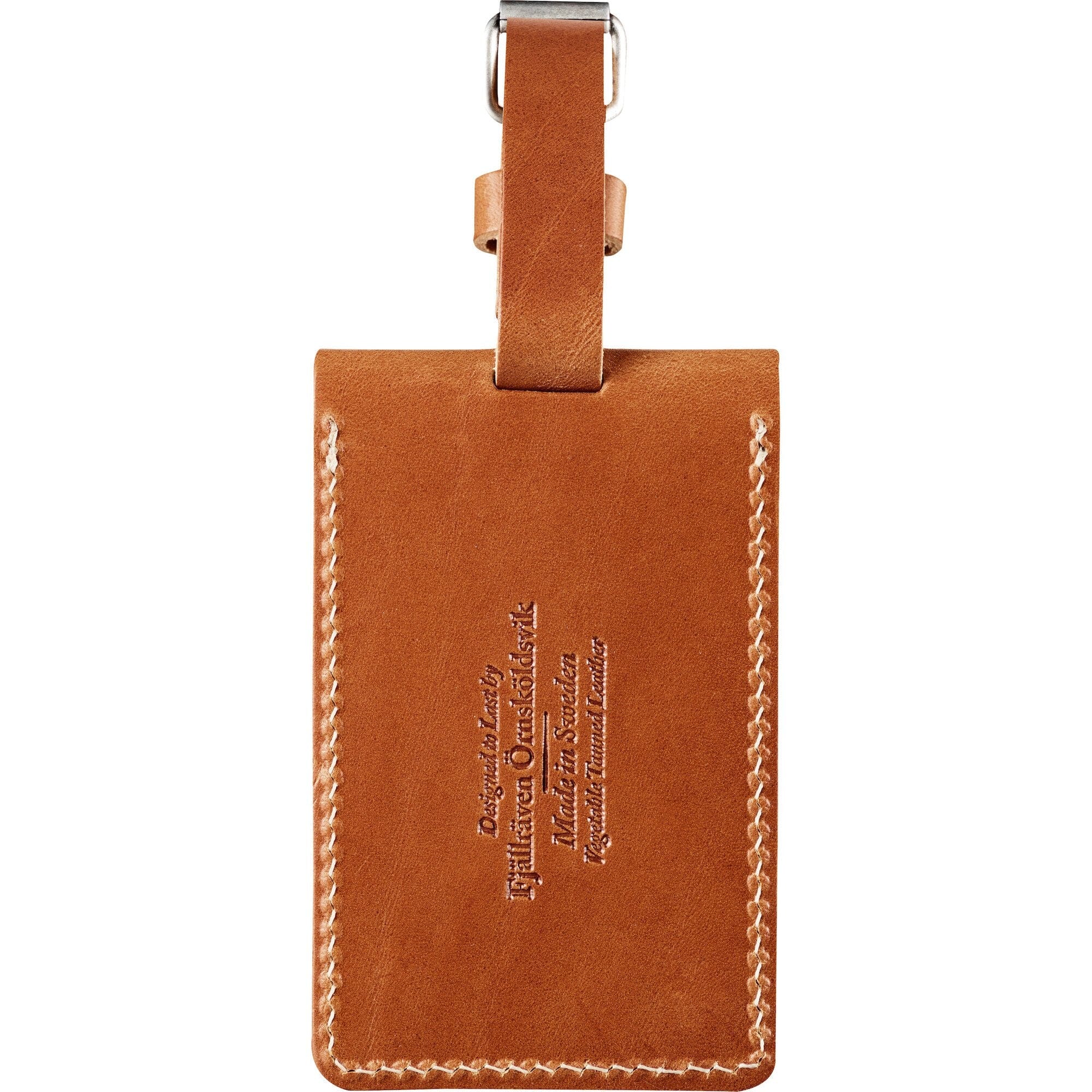 Fjallraven Leather Luggage Tag - Image 2