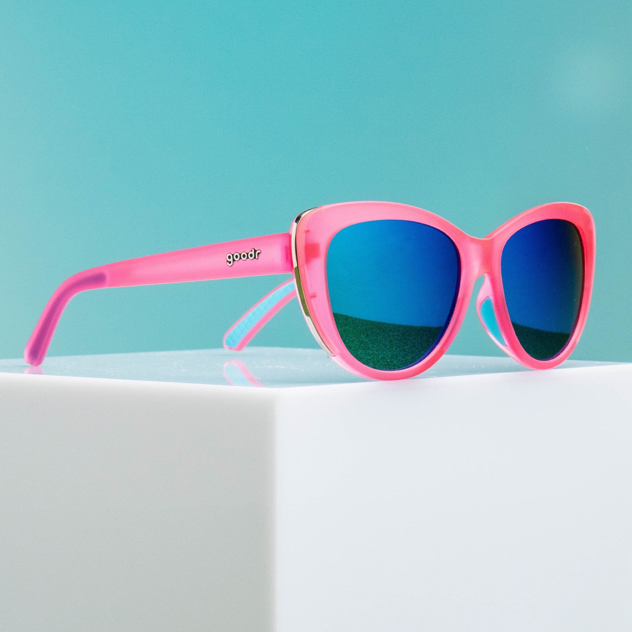 goodr Glam G - Sports Sunglasses - Flamingo Couture - Image 4