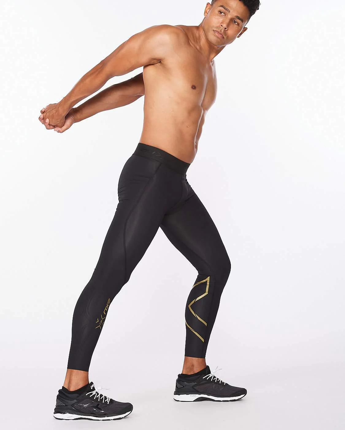 2XU Men's Force Compression Tights MA5365B - Image 3