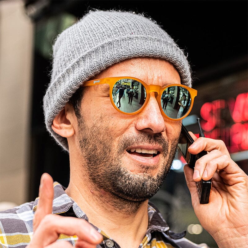 goodr Circle G - Sports Sunglasses - Freshly Baked Man Buns - Image 5