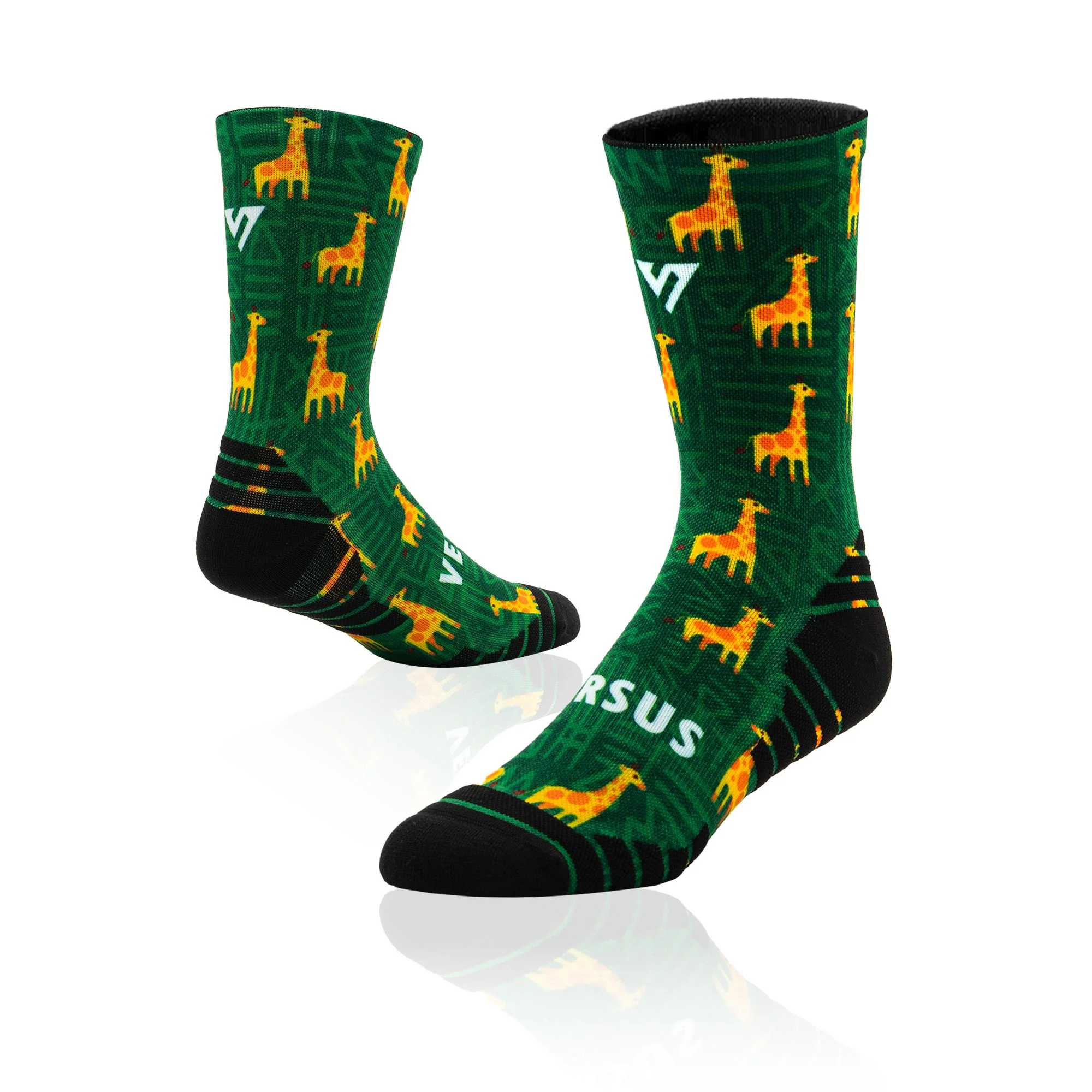 Versus Giraffe Active Crew Socks