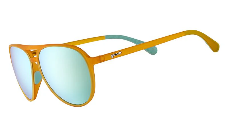 goodr MACH G - Sports Sunglasses - Cheesy Flight Attendant