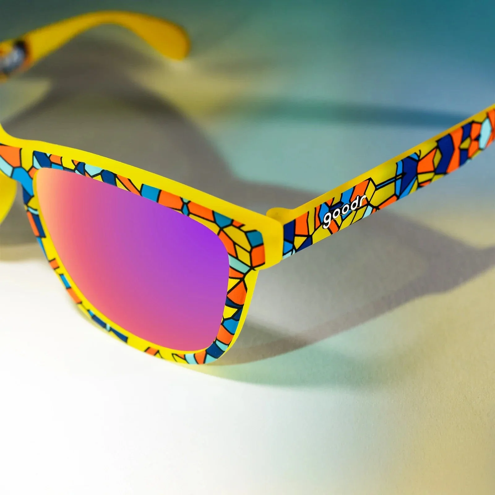goodr OG - Sports Sunglasses - Off to Shatter Island - Image 4