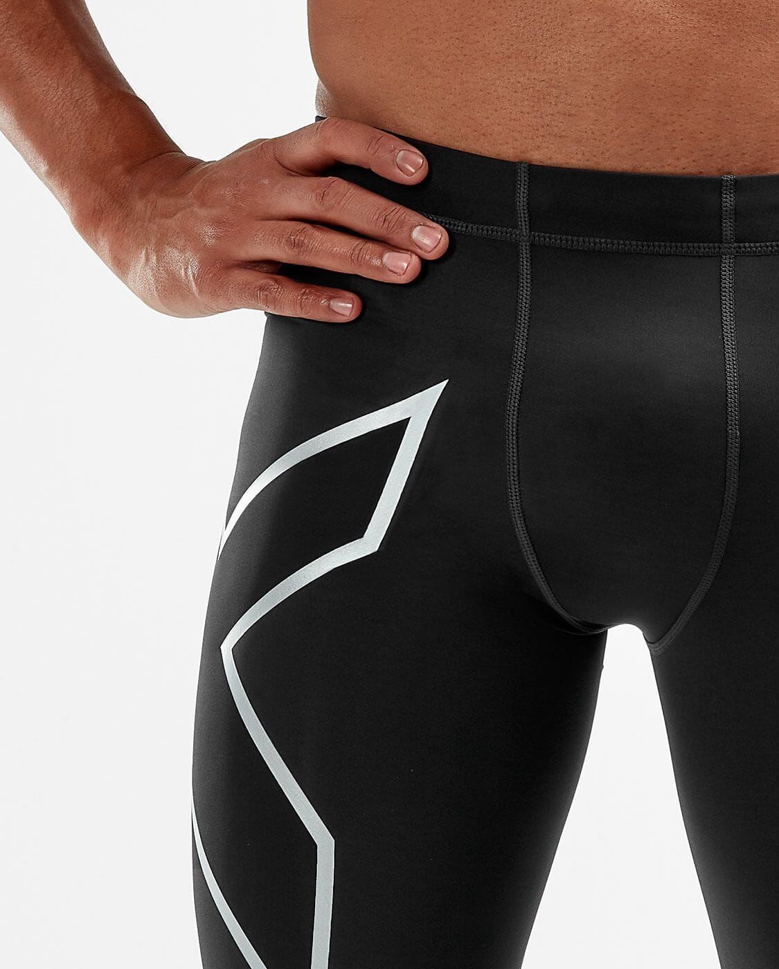 2XU Men's Core Compression Tights MA3849B - Image 7