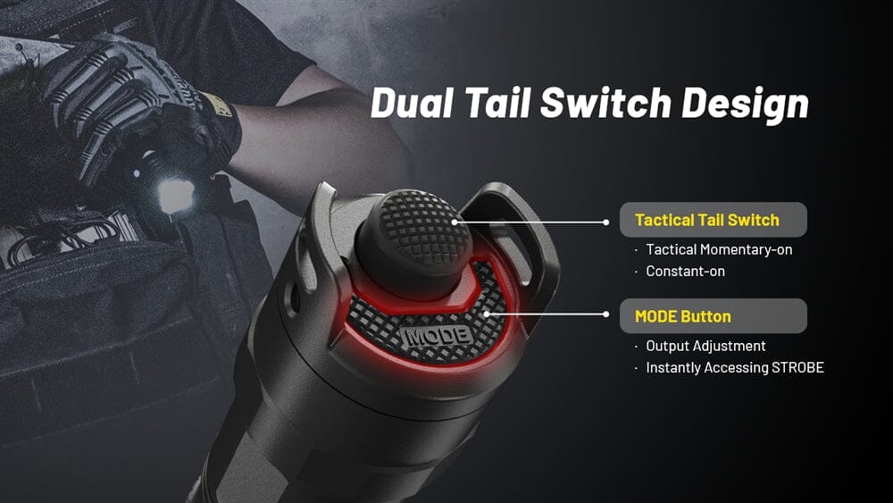 Nitecore P23i 3000 Lumen Rechargeable Flashlight - Image 6