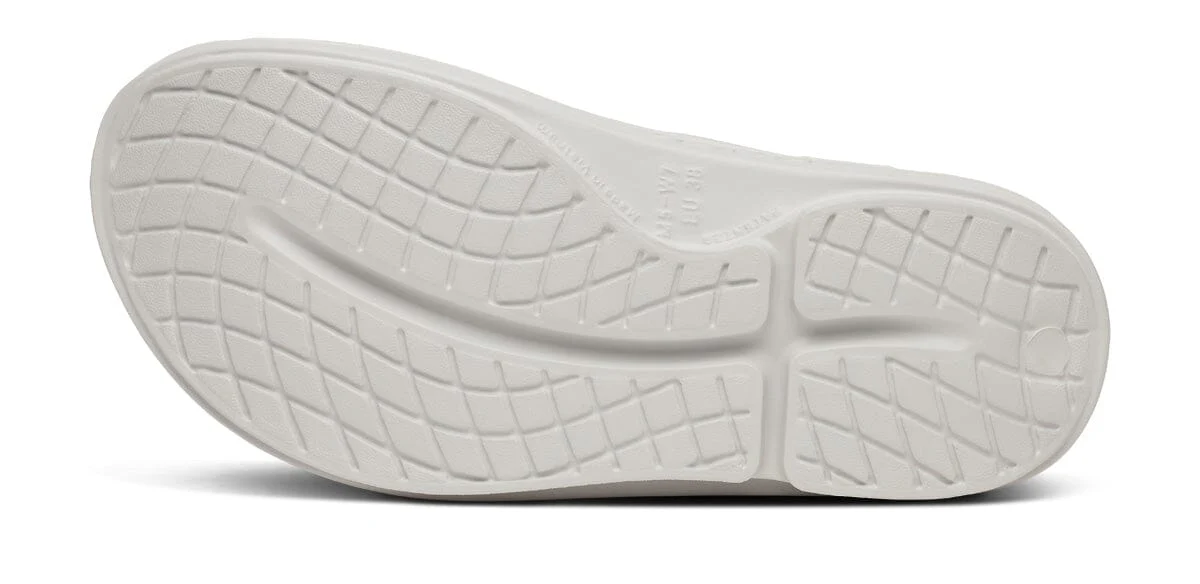 OOFOS Unisex OOahh Sport Slide Sandal - Moonstone - Image 7