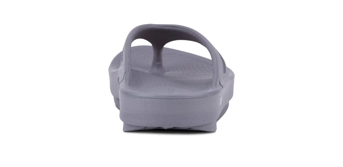 OOFOS Unisex OOriginal Thong Sandal - Slate - Image 5