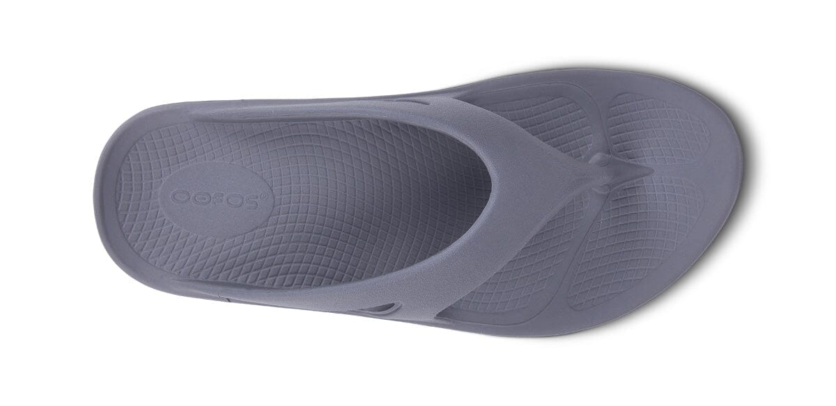 OOFOS Unisex OOriginal Thong Sandal - Slate - Image 6