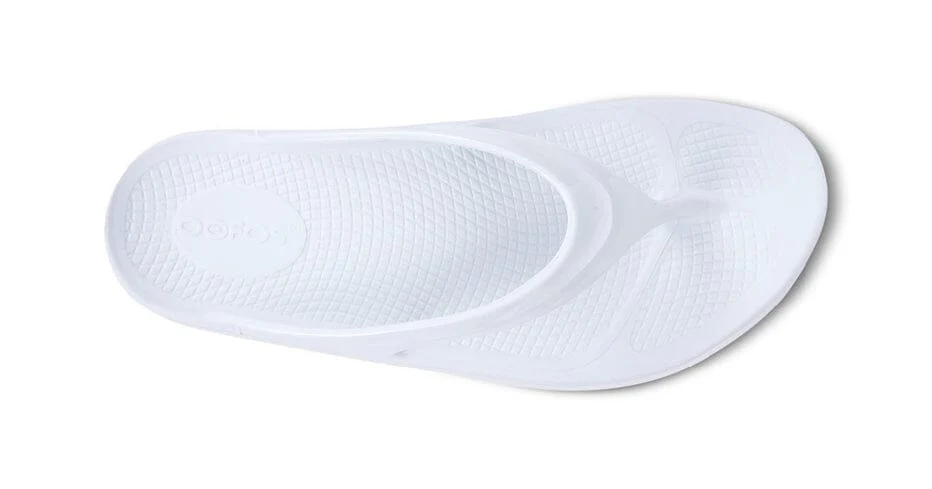 OOFOS Women's OOlala Sandal - White - Image 6