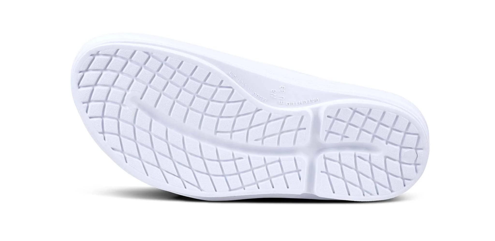 OOFOS Women's OOmega OOlala Thong Sandal - White - Image 7