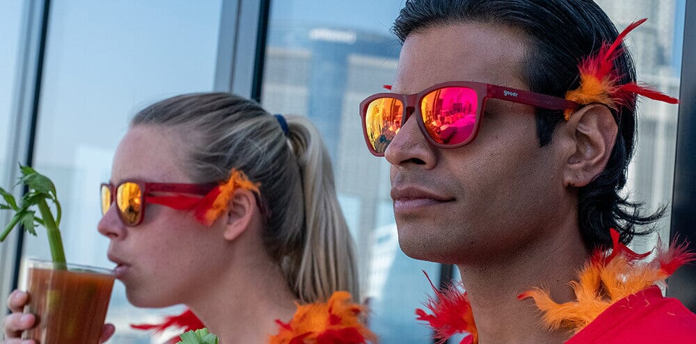 goodr OG - Sports Sunglasses - Phoenix At A Bloody Mary Bar - Image 4