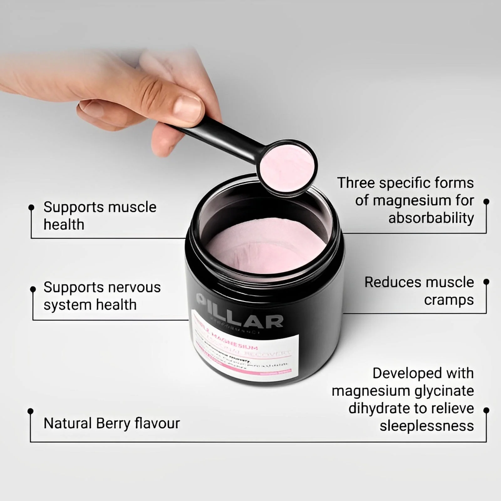 PILLAR Triple Magnesium Powder - Image 4