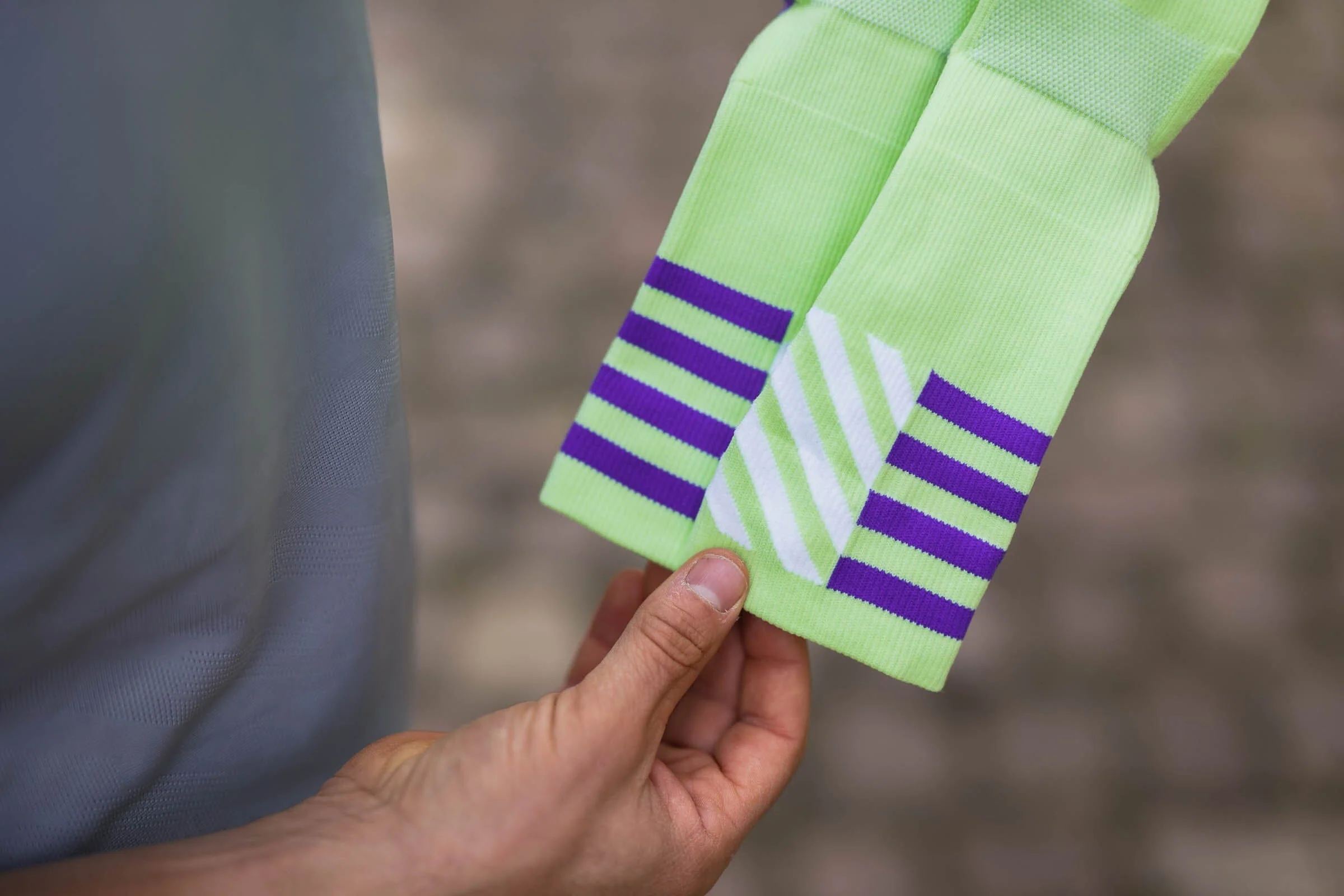 Incylence Renewed 97 Impact Green Socks - Image 2
