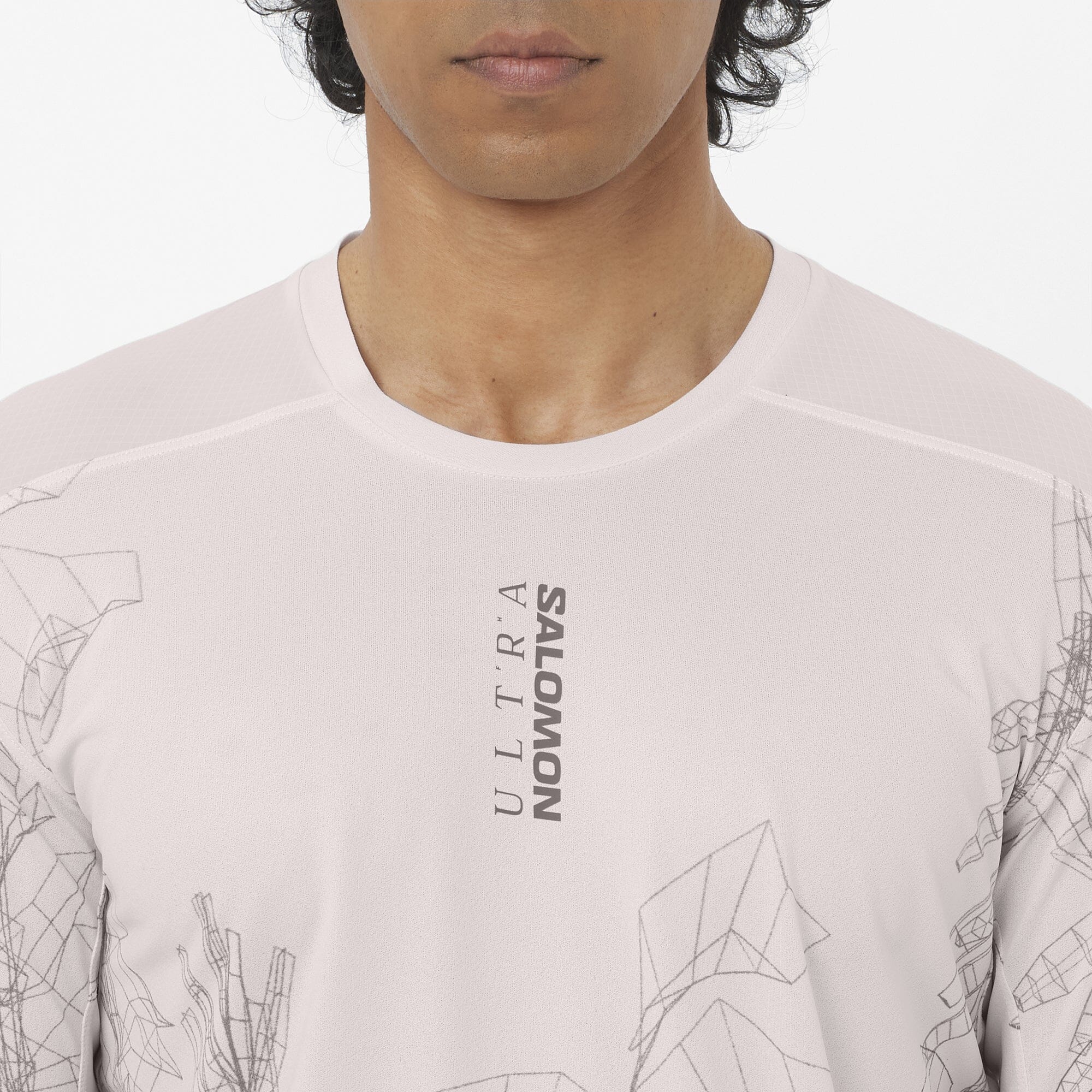 Salomon S/LAB Salomon Ultra Print Men's Short Sleeve T-Shirt - Image 5