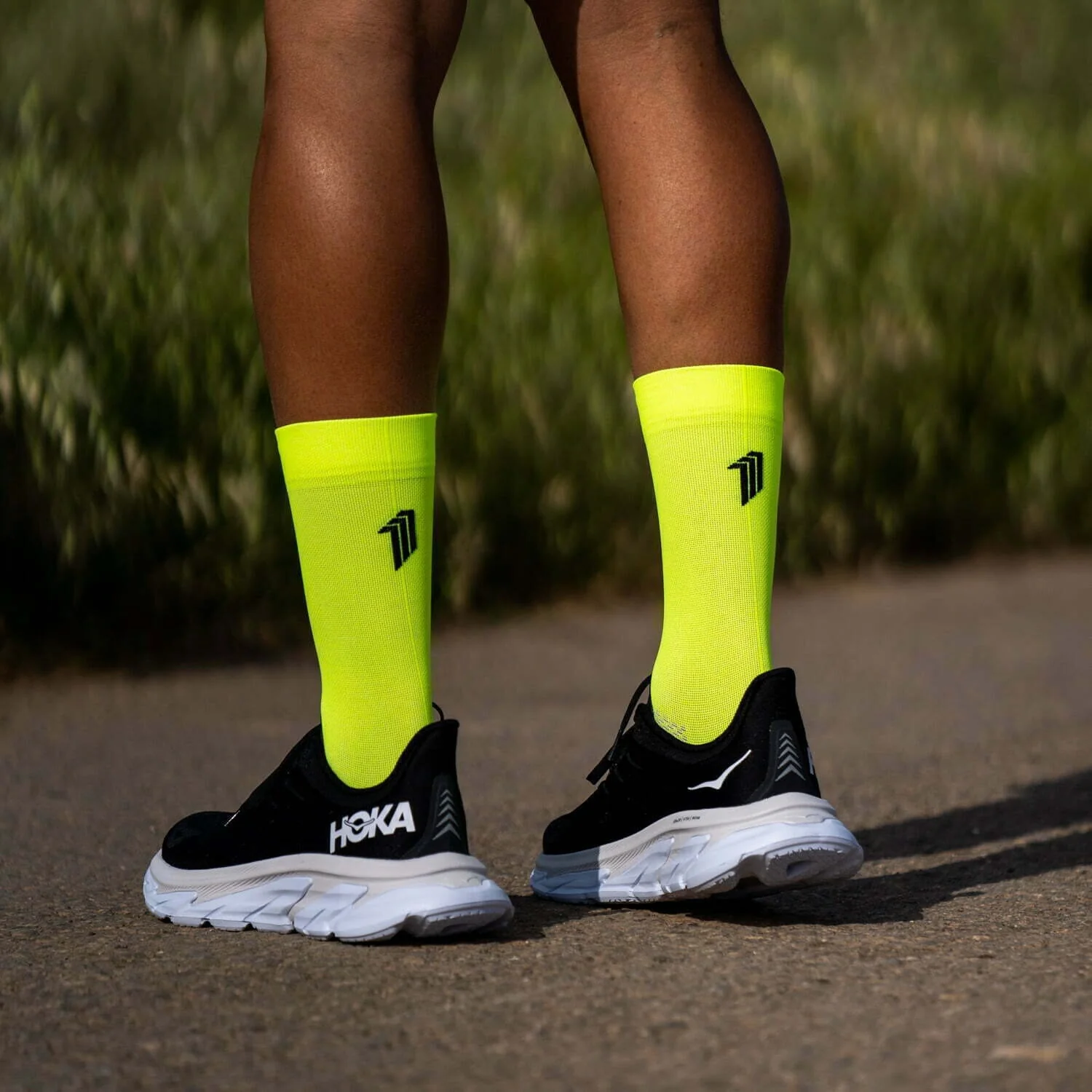 SPORCKS Seven Mile Yellow - Running Socks - Image 4
