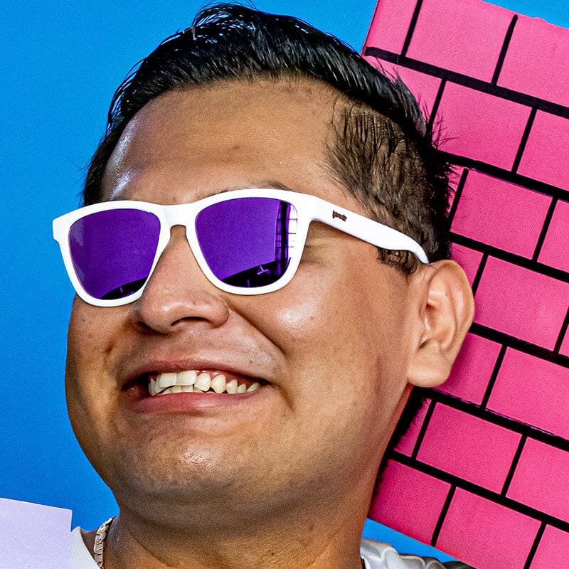 goodr OG - Sports Sunglasses - Side Scroll Eye Roll - Image 5