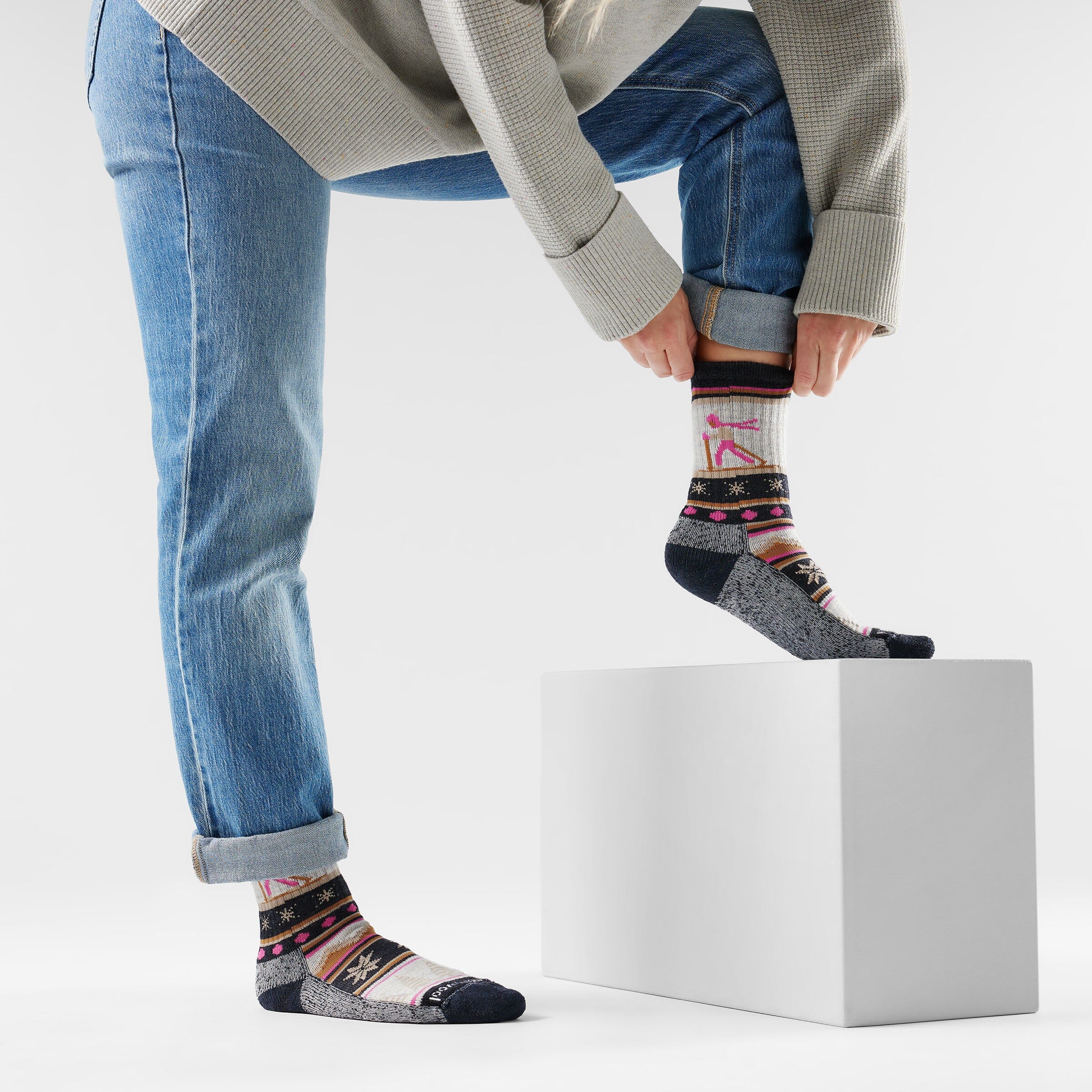 Smartwool Everyday Cozy Alpine Apres Crew Socks - Image 2