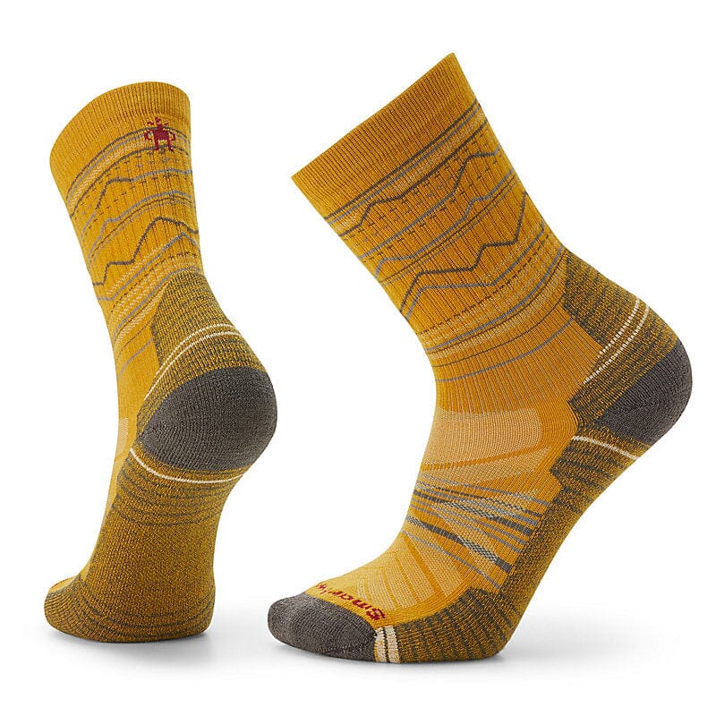 Smartwool Hike Light Cushion Mountain Range Pattern Crew Socks - Image 3