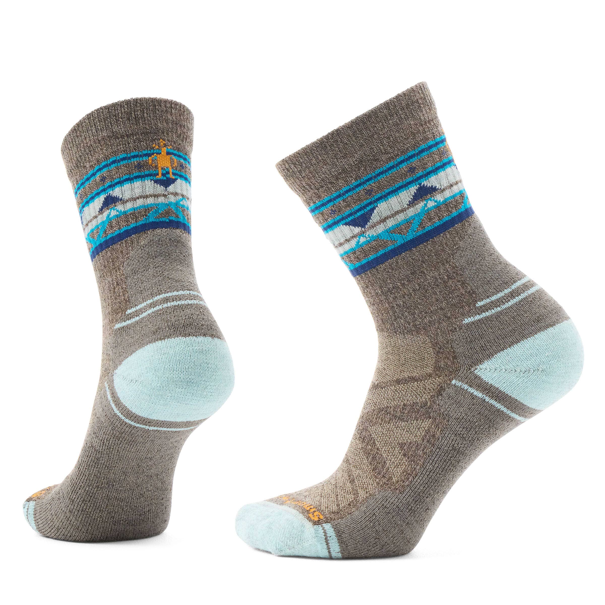 Smartwool Women's Hike Light Cushion Zig Zag Valley Mid Crew Socks