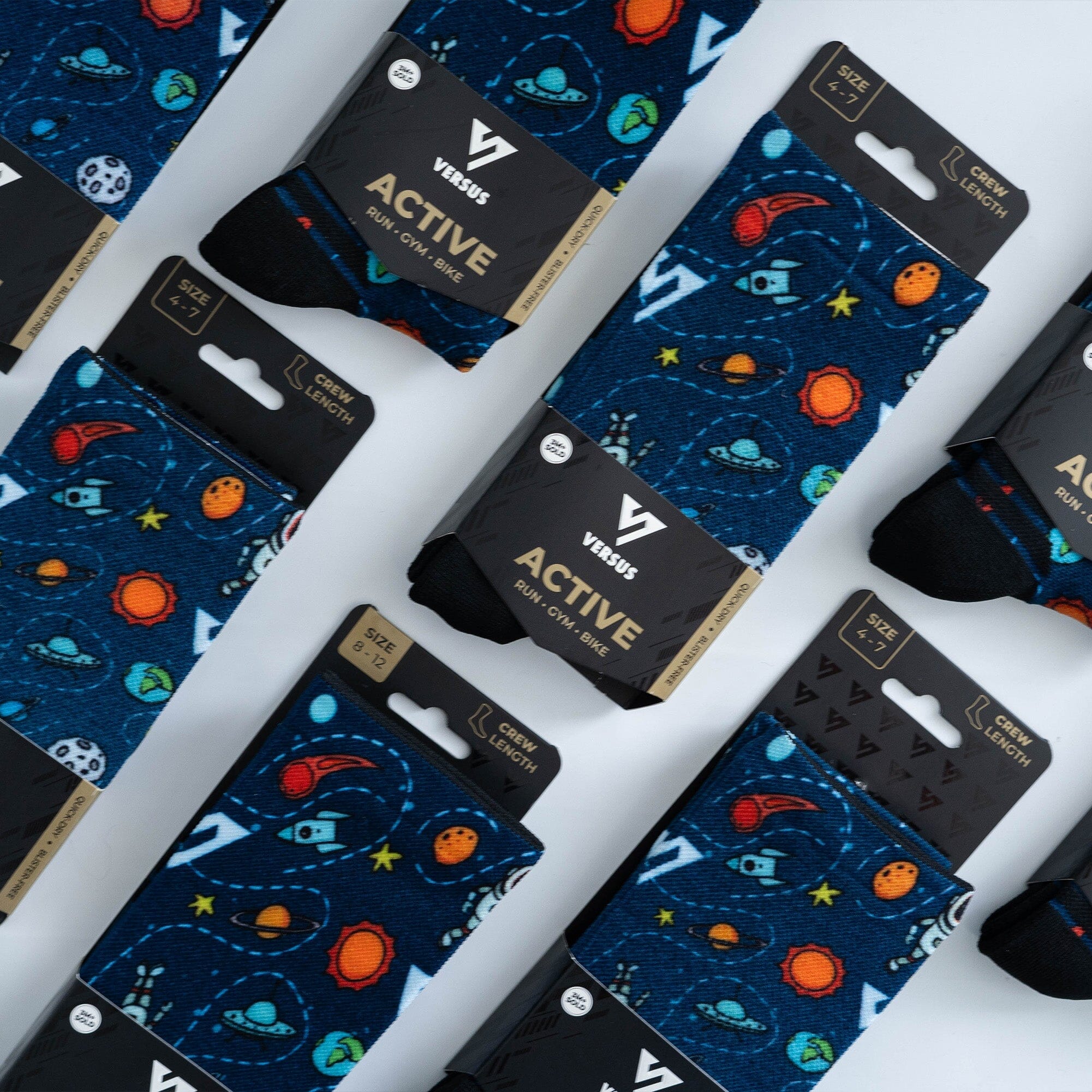 Versus Space Venture Active Crew Socks - Image 3
