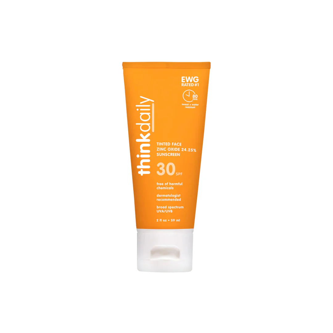 Think Everyday SPF30 Face Sunscreen 2oz - Naturally Tinted
