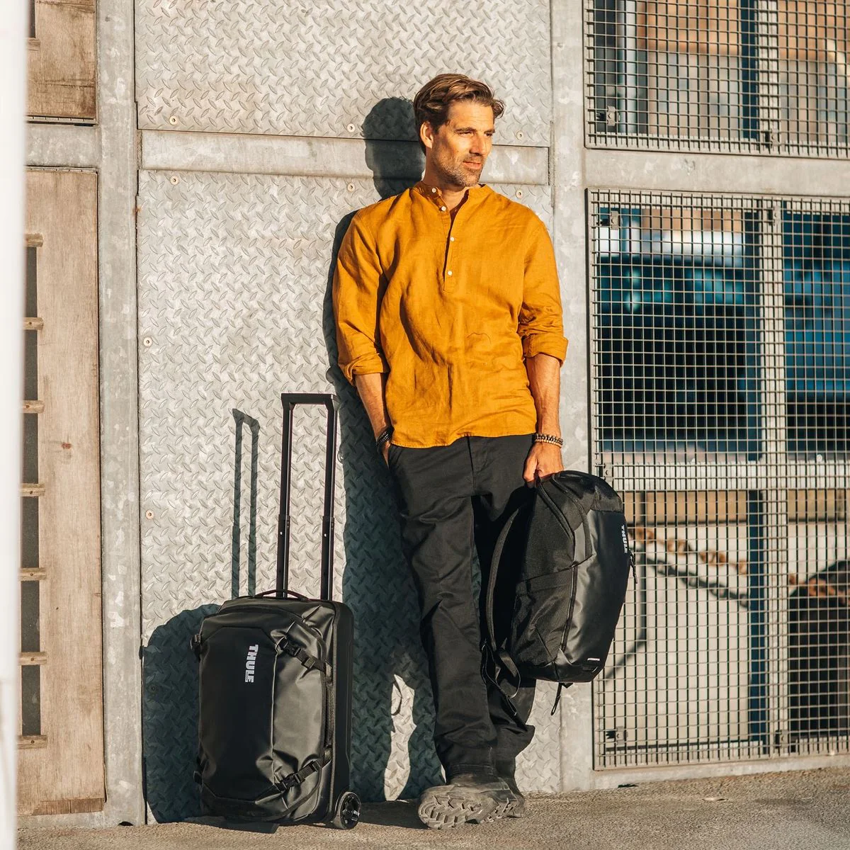 Thule Chasm Carry On Wheeled Duffel Suitcase - Image 6