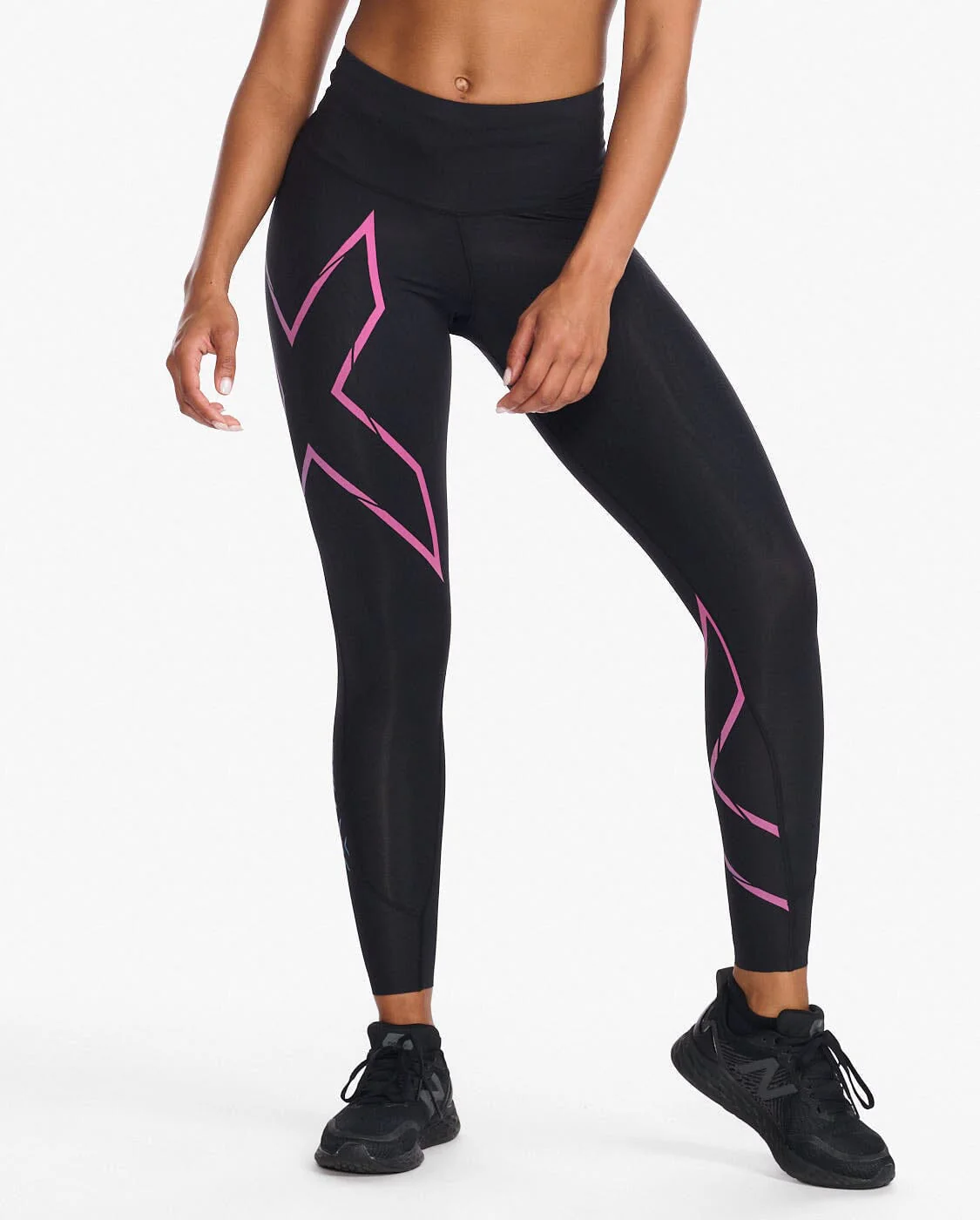 2XU Women's Light Speed Mid-Rise Compression Tights WA6523B - Image 17